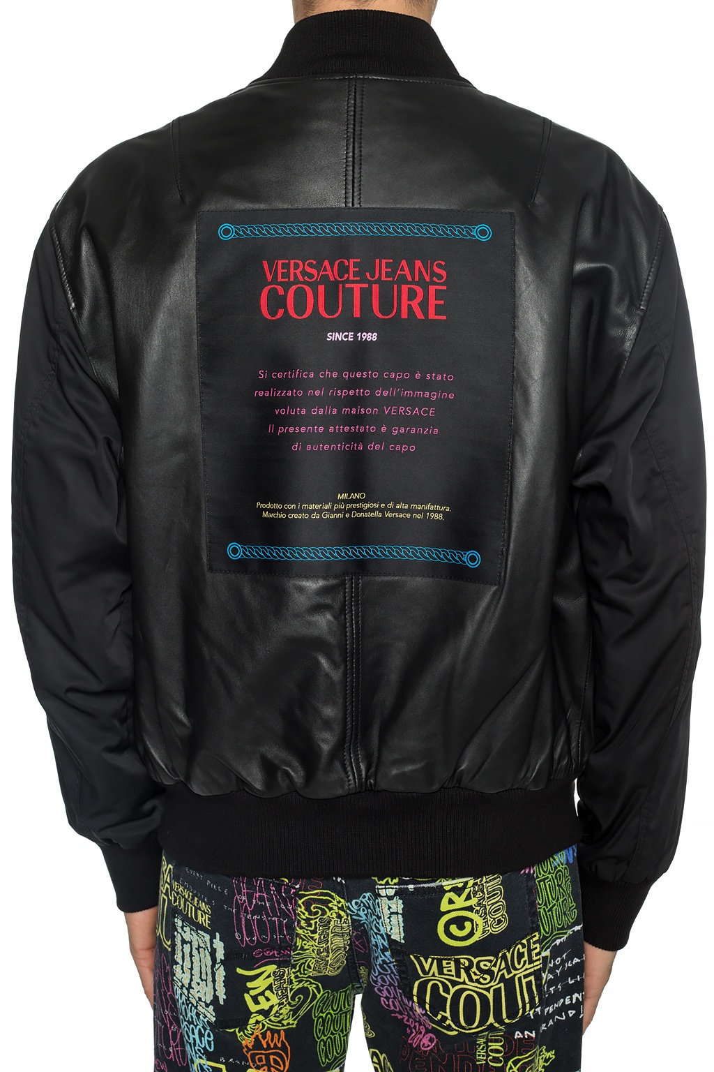 Versace Jeans Couture リバーシブル中綿ジャケット MA-1 - www.jsl.com.br